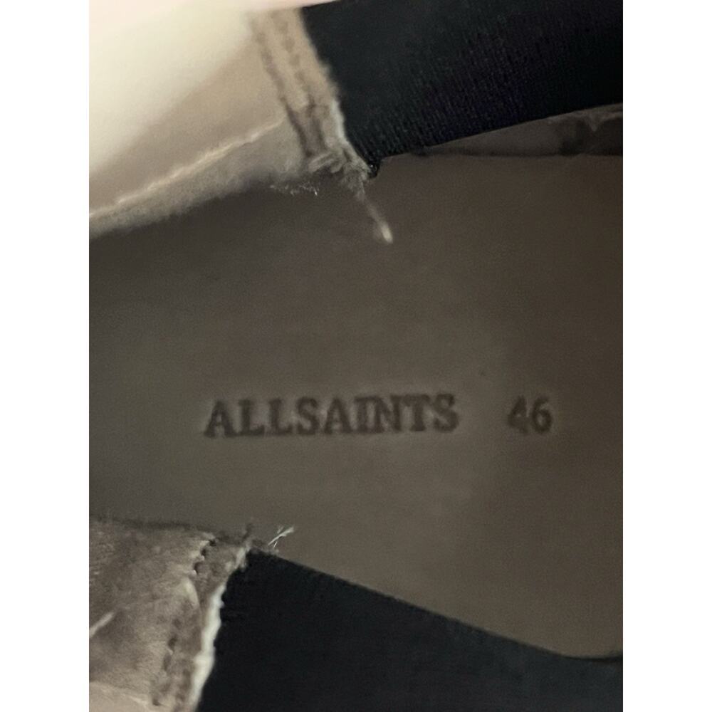 Allsaints Harley Suede Chelsea Boots Men’s Size 46 US 13 Tobacco Gold NEW Tan - Picture 13 of 13